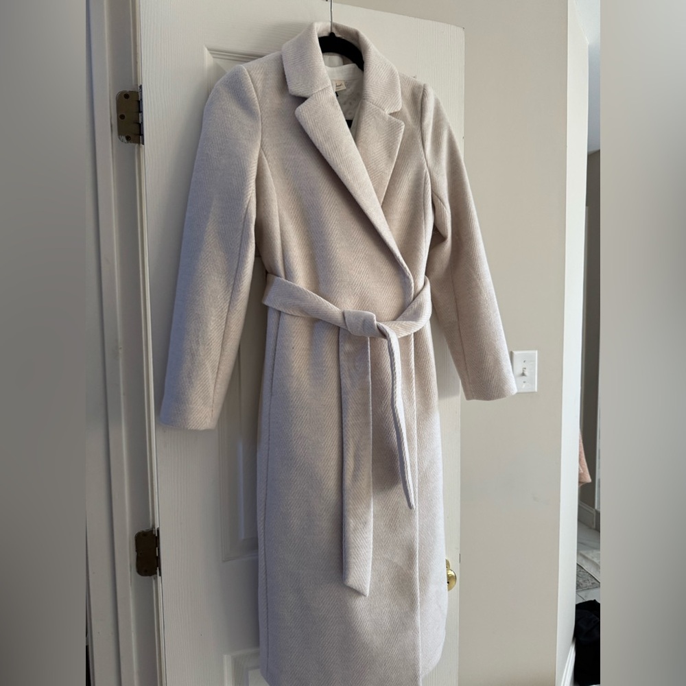 H&M belted coat